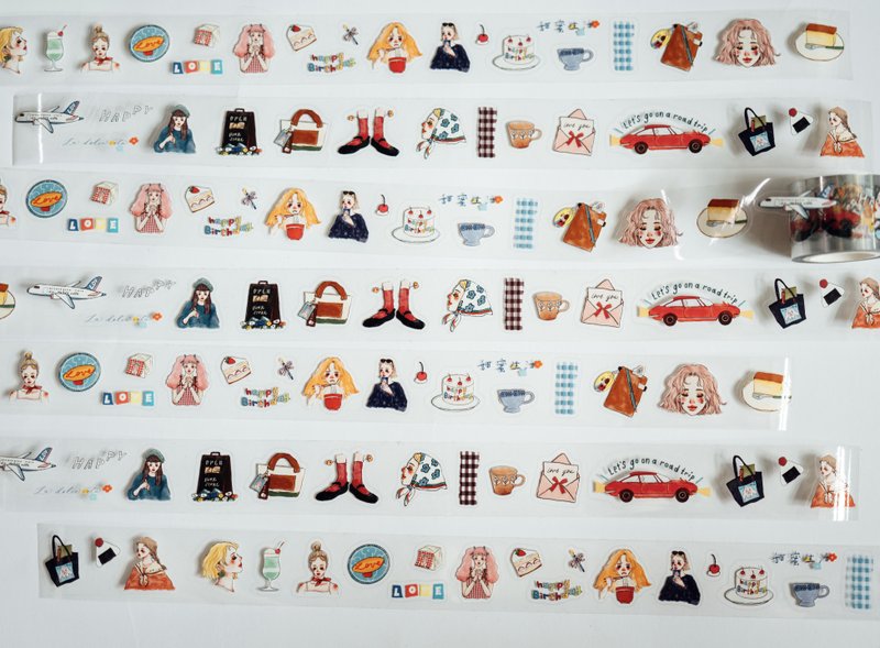 La Dolce Vita Kiss-cut PET Tape – Love in Life — gallery
