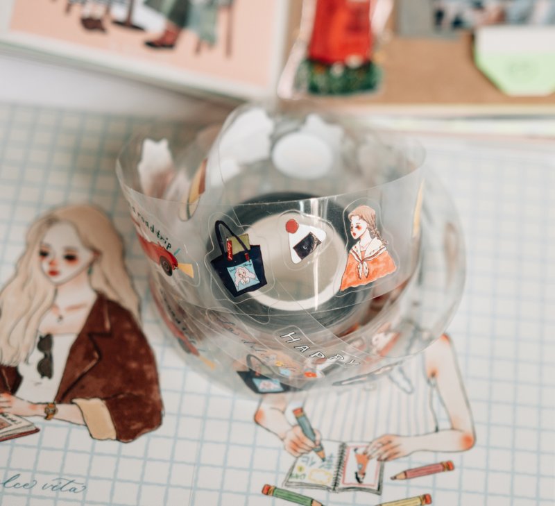 La Dolce Vita Kiss-cut PET Tape – Love in Life — gallery