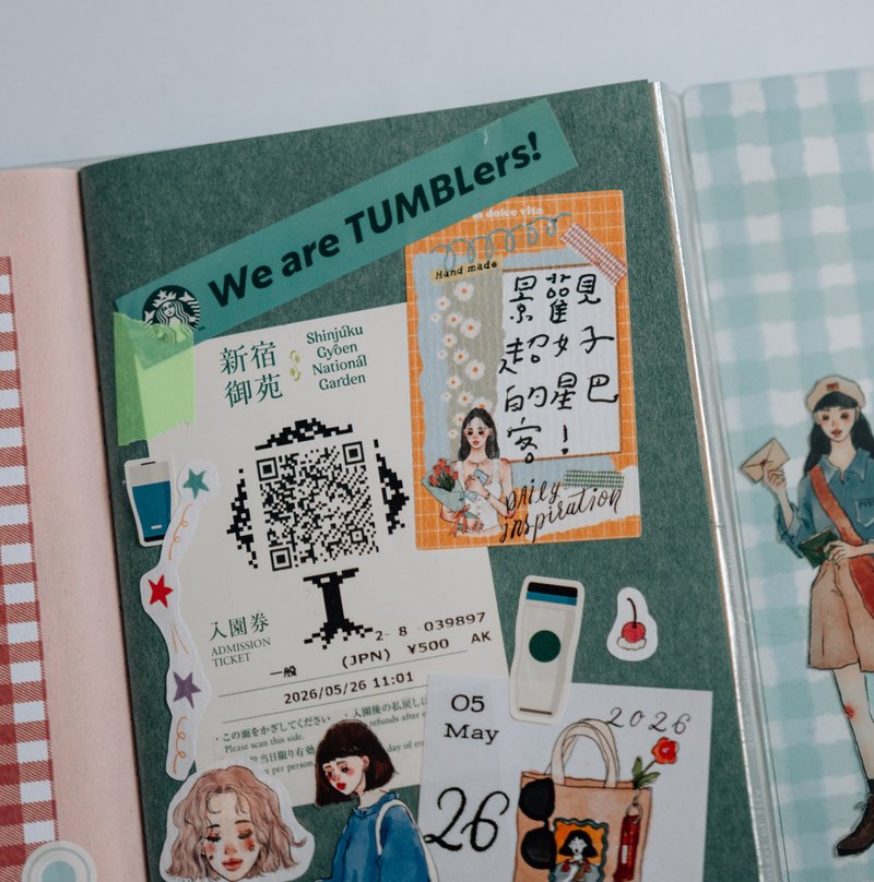 La Dolce Vita Label Stickers – Journal with Me — gallery