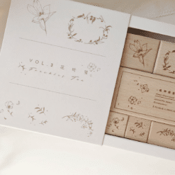 Freckles Tea Vol. 3 Rubber Stamps - Flower and Leaves - Image 2