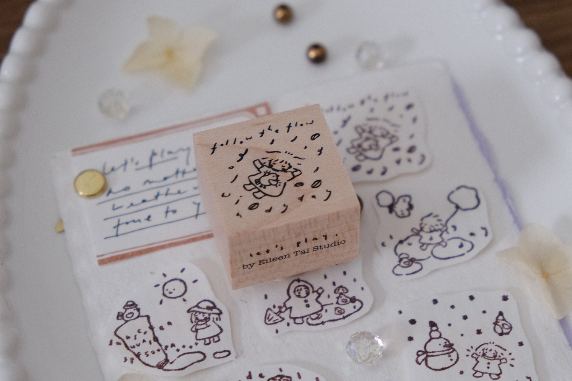 Eileen Tai Let's Play Rubber Stamps - Image 18