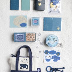 Lin Chia Ning 2026 Mini Tote Stationery Set – Big Ocean