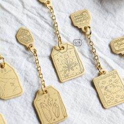 Lin Chia Ning Brass Tea Bag Charm Blind Box — gallery