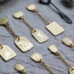 Lin Chia Ning Brass Tea Bag Charm Blind Box — gallery