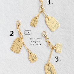 Lin Chia Ning Brass Tea Bag Charm Blind Box — gallery