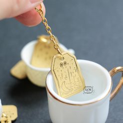 Lin Chia Ning Brass Tea Bag Charm Blind Box — gallery