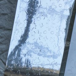 Lin Chia Ning Kiss-cut PET Tape – Stars, Glossy Silver