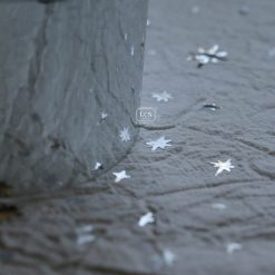 Lin Chia Ning Kiss-cut PET Tape – Stars, Glossy Silver — gallery