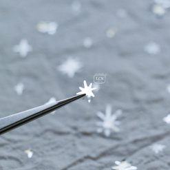 Lin Chia Ning Kiss-cut PET Tape – Stars, Glossy Silver — gallery