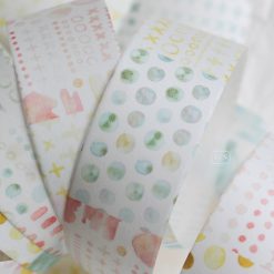 Lin Chia Ning Washi Tape – Watercolour Pattern 1 — gallery