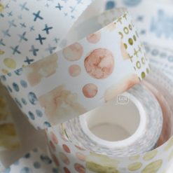 Lin Chia Ning Washi Tape – Watercolour Pattern 3