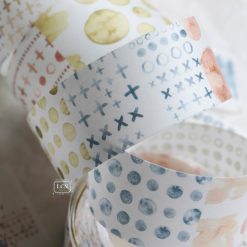 Lin Chia Ning Washi Tape – Watercolour Pattern 3 — gallery