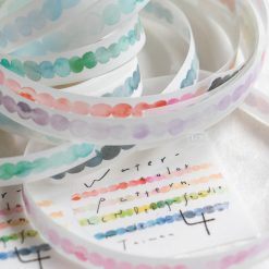 Lin Chia Ning Washi Tape – Watercolour Pattern 4 — gallery