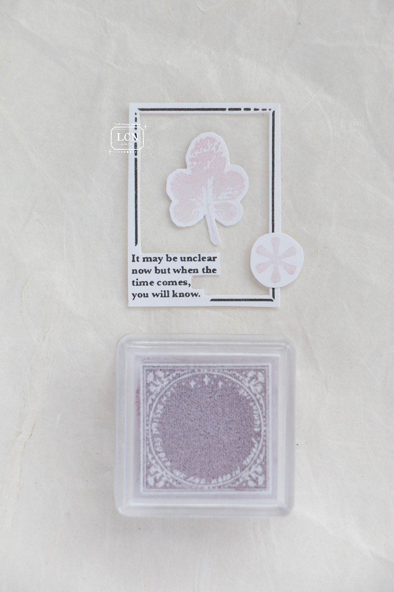 Lin Chia Ning Four Seasons Ink Pads - Frost Sakura