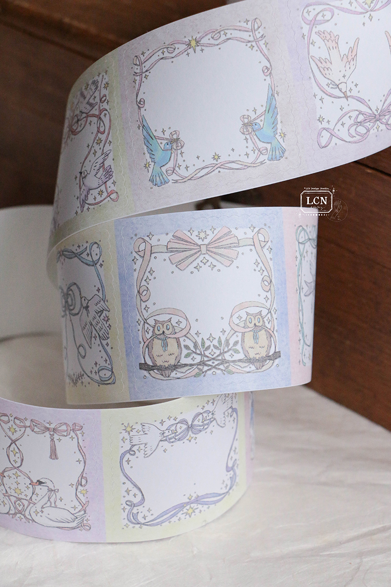 Lin Chia Ning Peel-and-Stick Memo Roll - They Fly