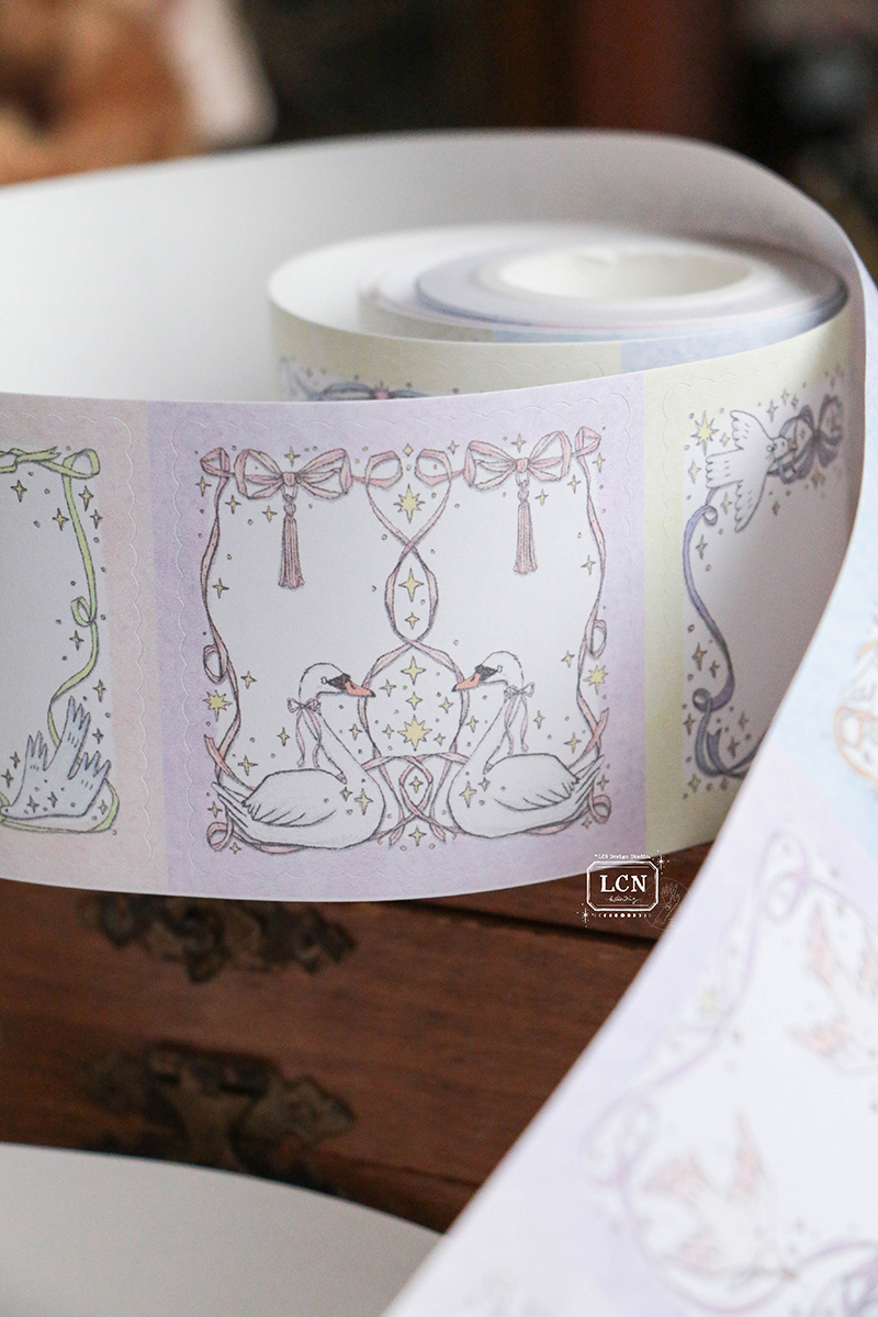 Lin Chia Ning Peel-and-Stick Memo Roll - They Fly