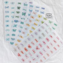 Lin Chia Ning Print-on Stickers - Shell Butterfly