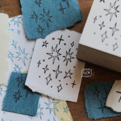 Lin Chia Ning Rubber Stamp - Hand-drawn Stars M