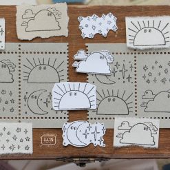Lin Chia Ning Rubber Stamp Set - Weather