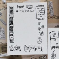 Lin Chia Ning Rubber Stamp - Travel 1