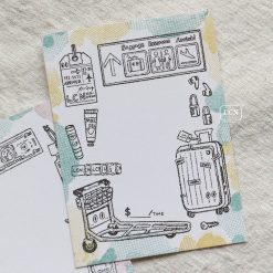 Lin Chia Ning Rubber Stamp - Travel 4