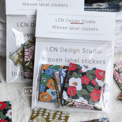 Lin Chia Ning Woven Label Sticker Set