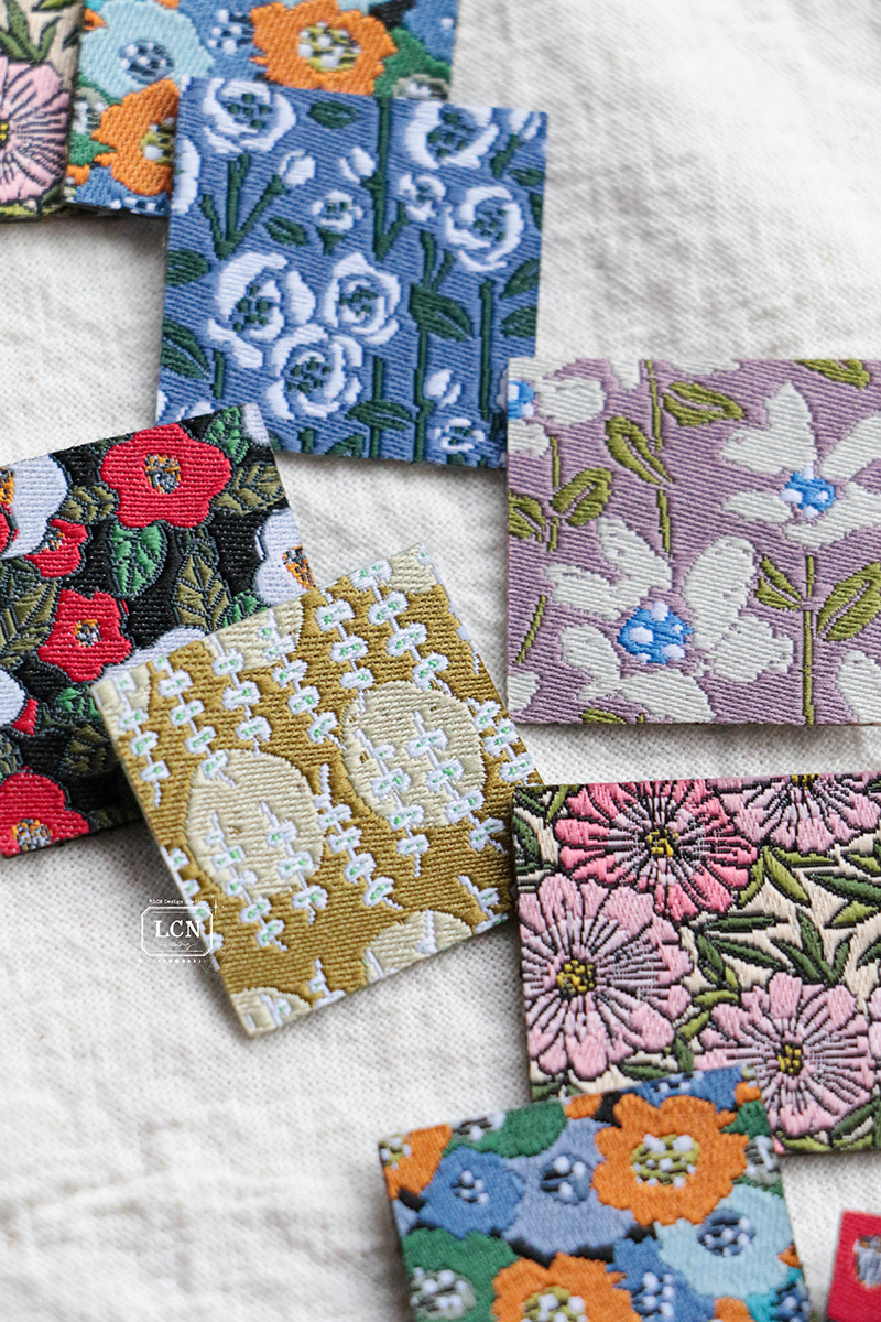 Lin Chia Ning Woven Label Sticker Set