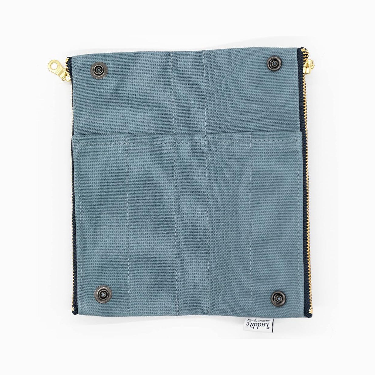 Luddite Bendy Canvas Pen Case - Blue Gray - Image 3