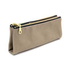 Luddite Bendy Canvas Pen Case - Greige