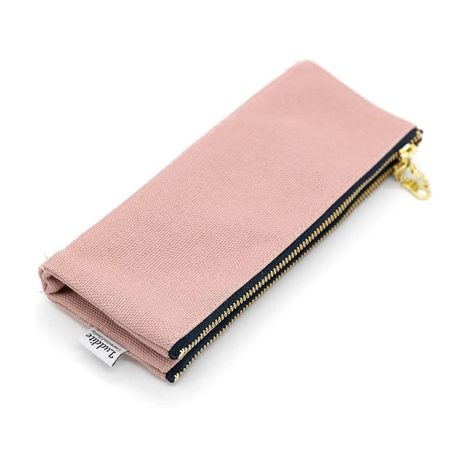 Luddite Bendy Canvas Pen Case - Pink - Image 2