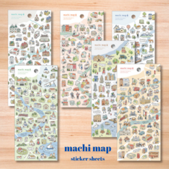 Mind Wave Machi Map Stickers