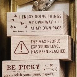 PensPapersPlanner Rubber Stamps Series 8 - Introvert - Image 6