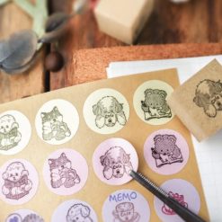 Merinomi At The Café Nuance Rubber Stamps