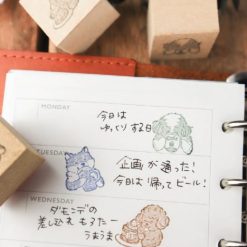 Merinomi At The Café Nuance Rubber Stamps