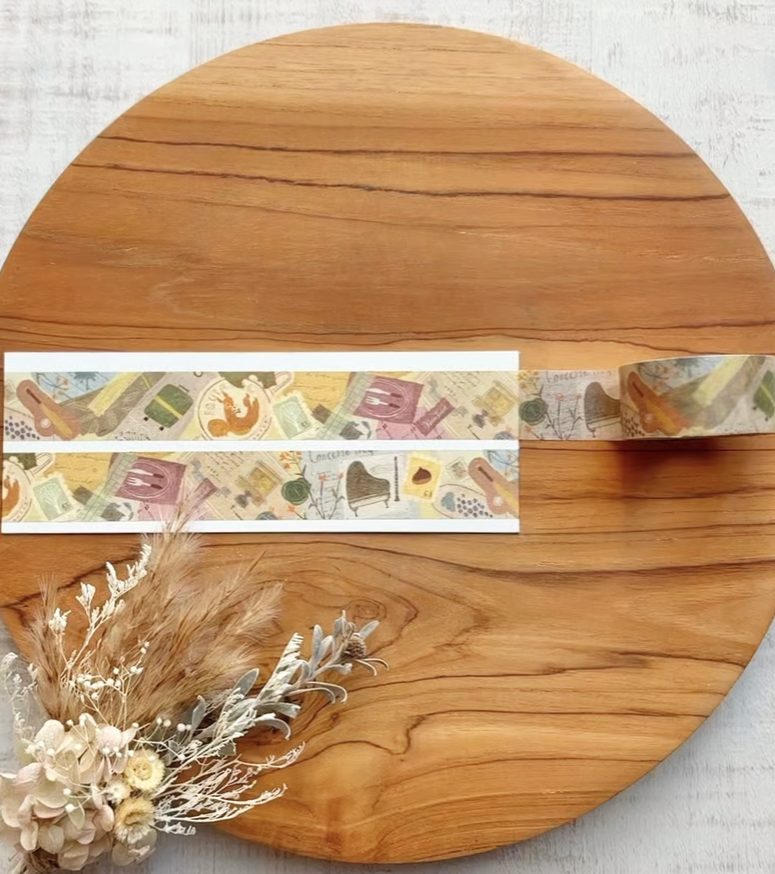 Merinomi Washi Tape - Autumn Collage