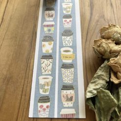 Merinomi Washi Tape - Coffee To Go