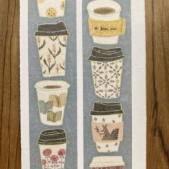 Merinomi Washi Tape - Coffee To Go