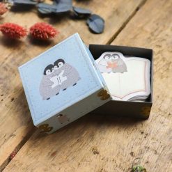 Meribun Penguin Die-cut Notecards