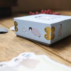 Meribun Penguin Die-cut Notecards