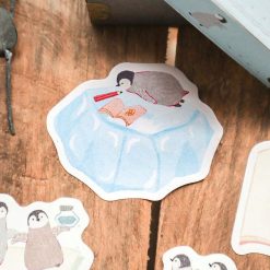 Meribun Penguin Die-cut Notecards Box Set