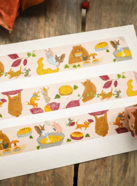Merinomi Washi Tape - Sweet Potato Party