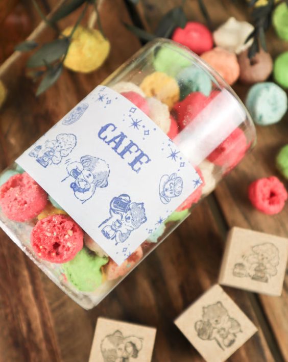Merinomi Barista Nuance Mini Rubber Stamps - Image 3
