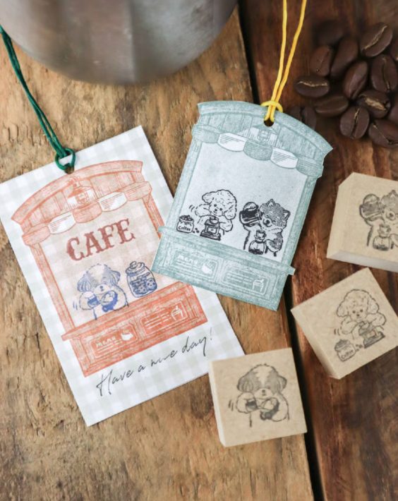 Merinomi Barista Nuance Mini Rubber Stamps - Image 5