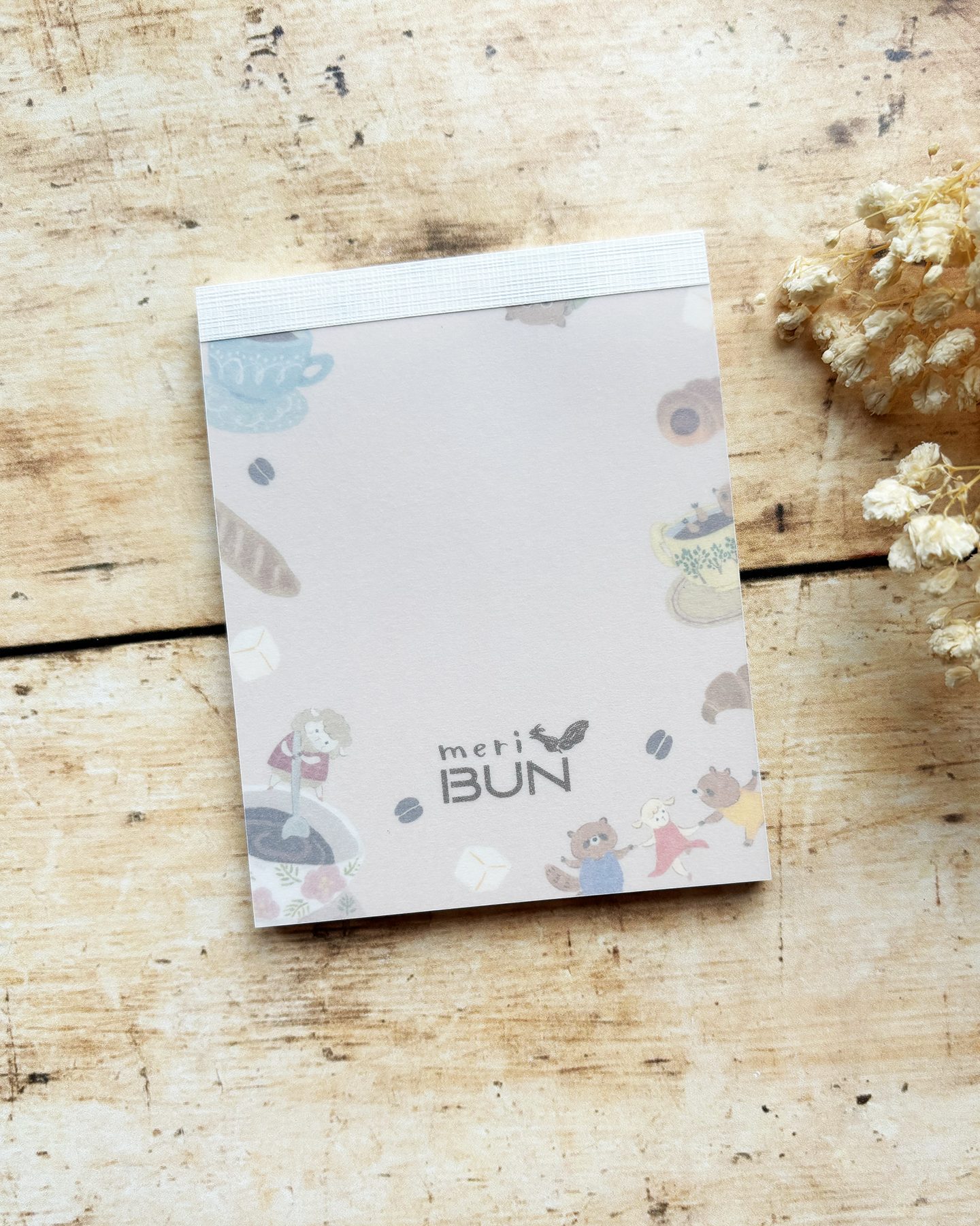 Merinomi Memo Pad - Coffee Family