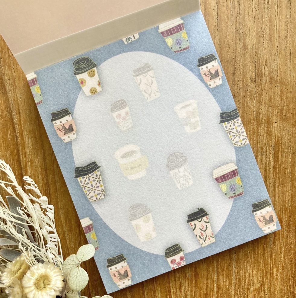 Merinomi Memo Pad - Coffee To Go