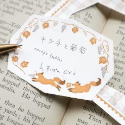 Merinomi 2way Letterpress Memo - Fox