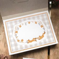Merinomi 2way Letterpress Memo - Fox