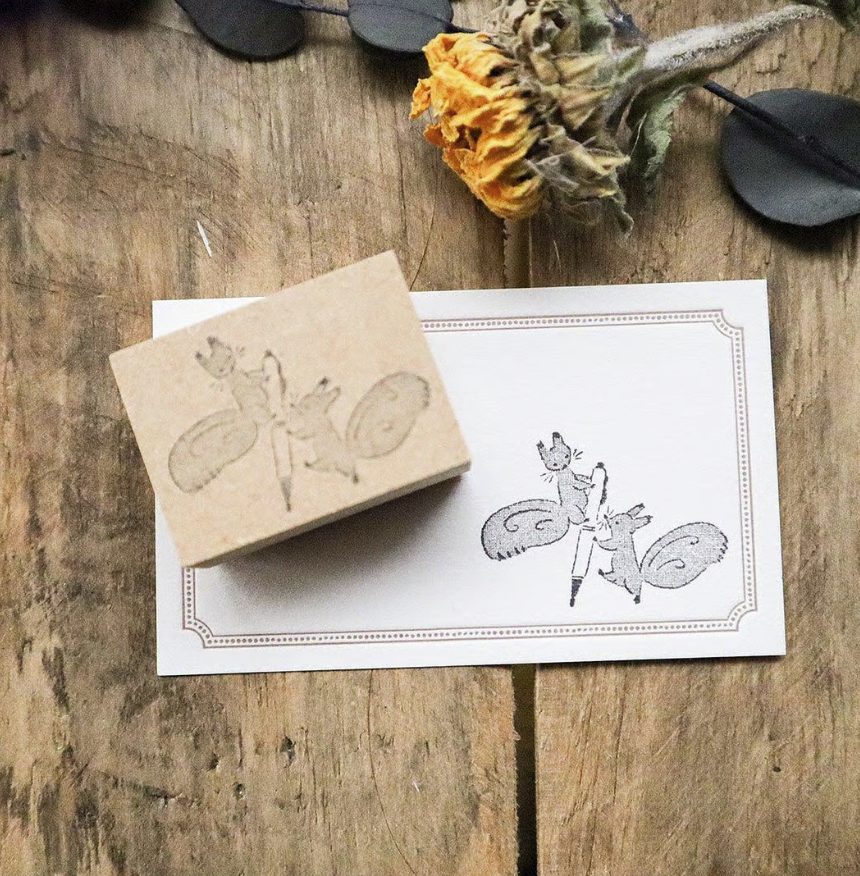 Meribun Stationery Animals Nuance Rubber Stamps - Image 5