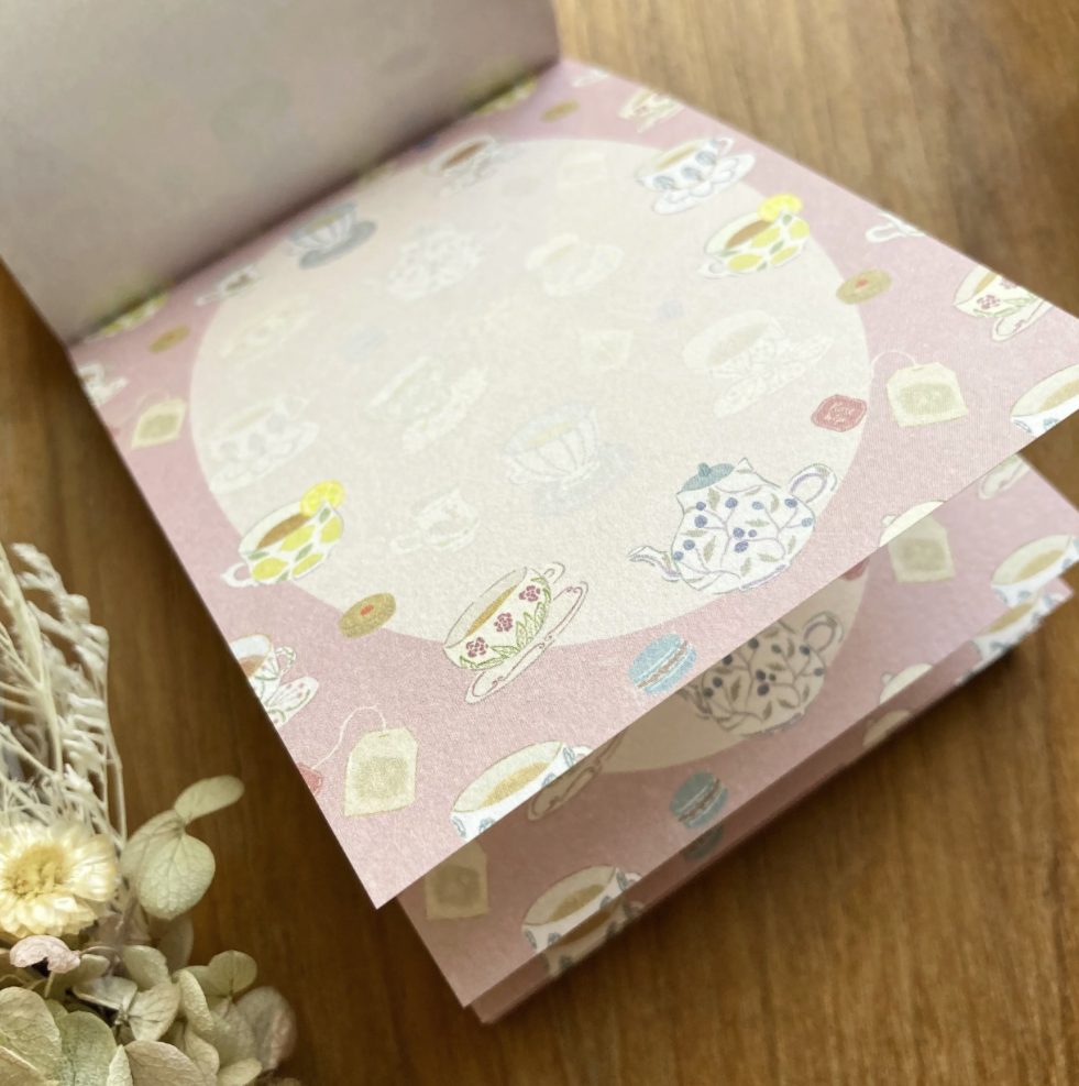 Merinomi Memo Pad - Tea Cups