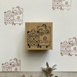 Merinomi Travel Rubber Stamps Suitcases Departure Arrival